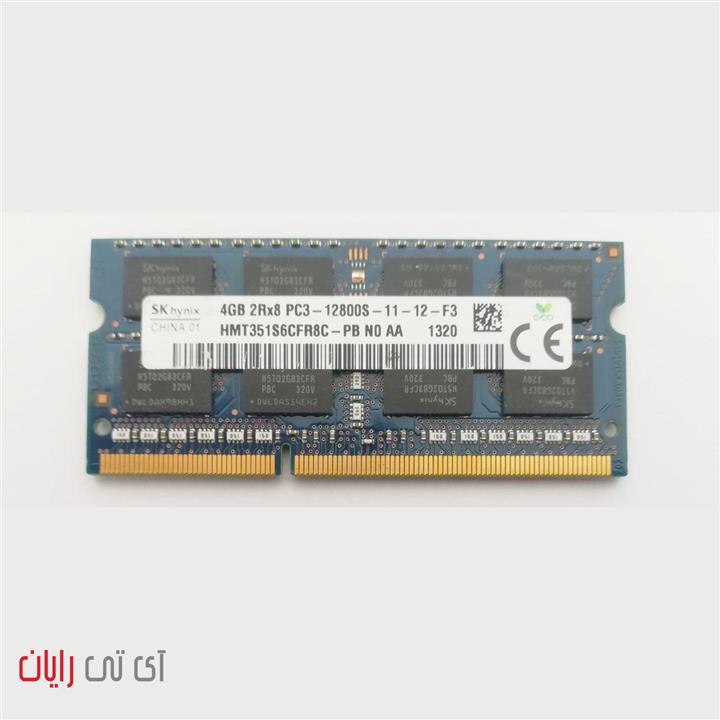 رم لپ تاپ اسکای هاینیکس ۴ گیگابایت SK Hynix 4GB 2Rx8 PC3-12800S